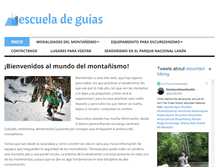 Tablet Screenshot of escueladeguias.com.ar